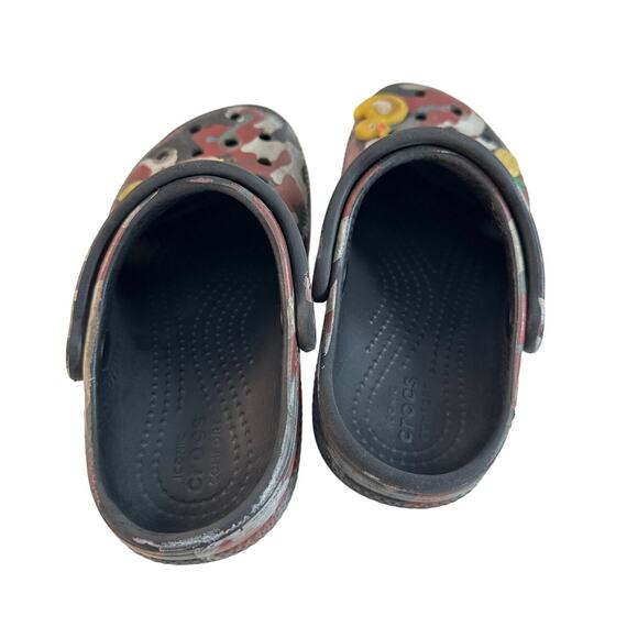 Crocs Camo Kids Size Childs 10 Preowned - Picture 5 of 6